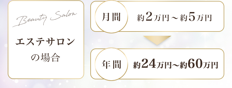 エステサロンの場合