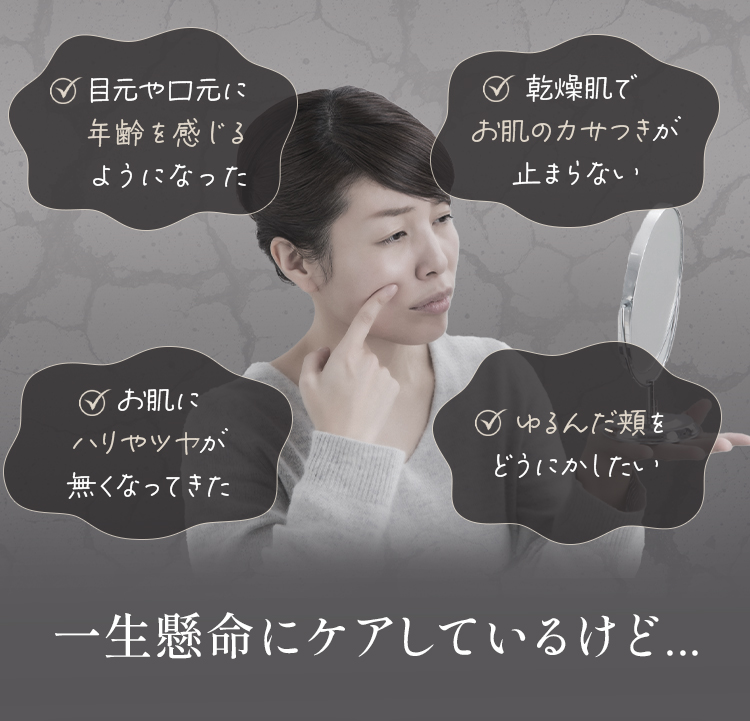 シワ・たるみの原因